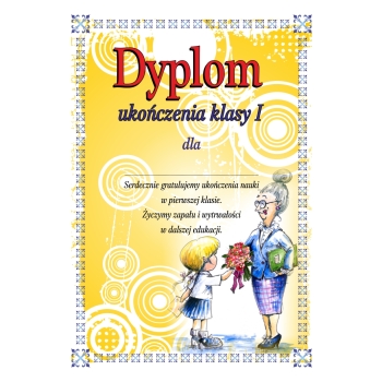 Dyplom A4 ukończenia D73