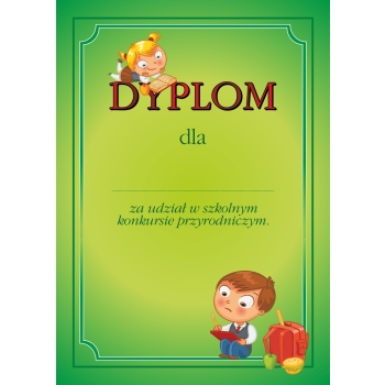 Dyplom A4 Konkurs D46